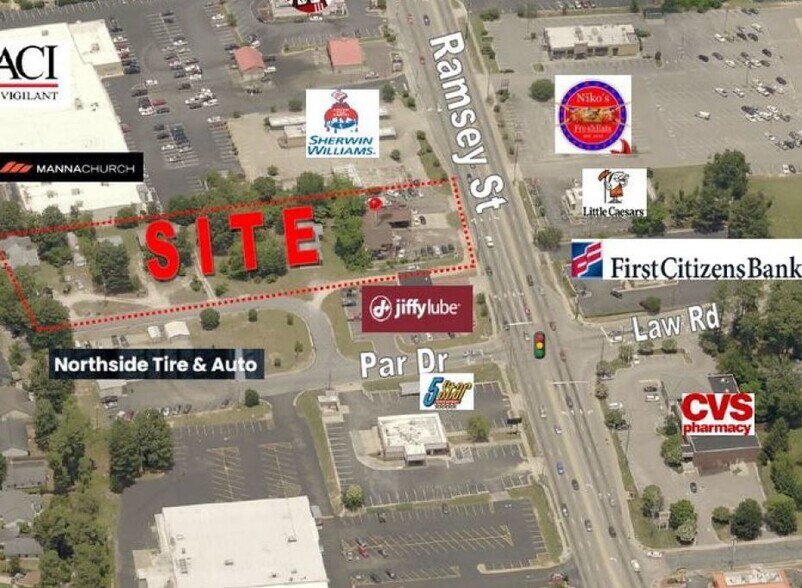 Development opportunity on Ramsey St. Fayetteville, NC for Sale