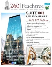 260-270 Peachtree St NW, Atlanta, GA for lease Site Plan- Image 1 of 2