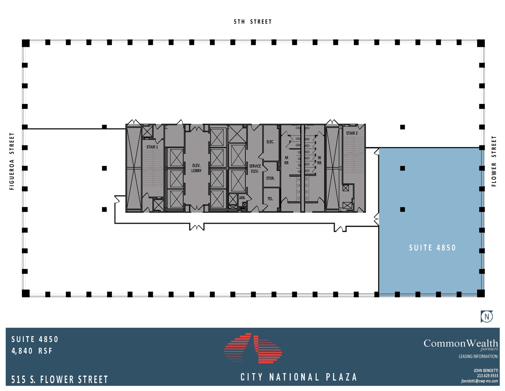 515 S Flower St, Los Angeles, CA for lease Floor Plan- Image 1 of 1