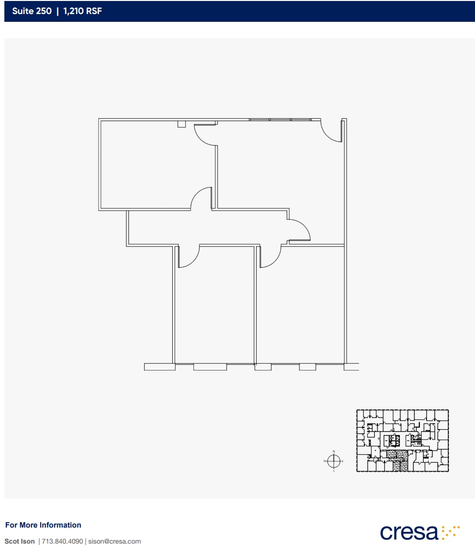 5005 Woodway Dr, Houston, TX for lease Floor Plan- Image 1 of 1