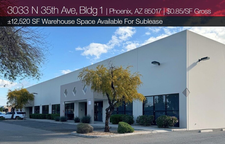 3033 N 35th Ave, Phoenix, AZ for sale - Building Photo - Image 1 of 1