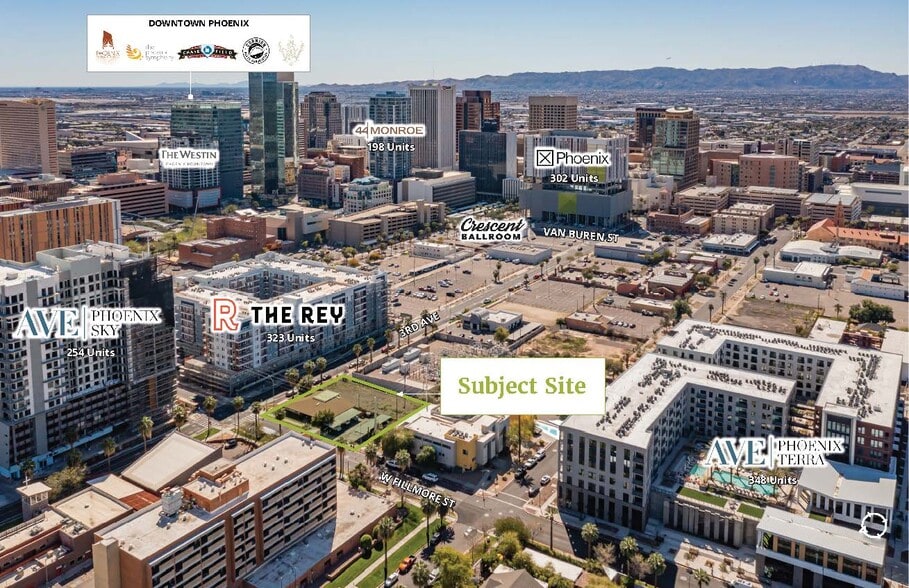 394 N 3rd Ave, Phoenix, AZ for sale - Aerial - Image 2 of 6