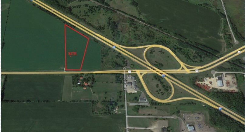 Land in Elk Mound, WI for sale Aerial- Image 1 of 4