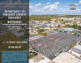 More details for 4305-4440 SW 73rd Ave, Miami, FL - Industrial for Sale