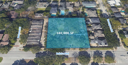 2922 Bellaire Blvd, Houston, TX - aerial  map view