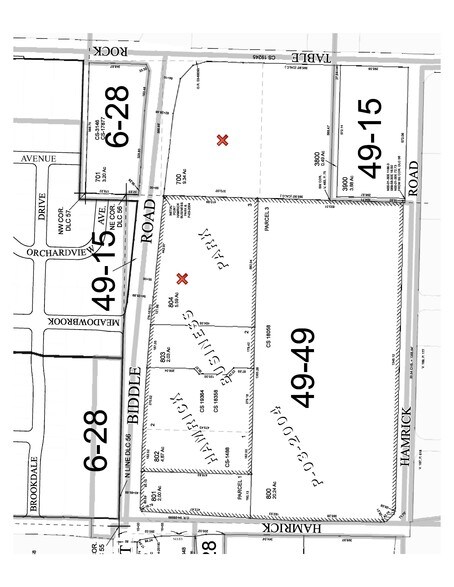 4535 Biddle Rd, Central Point, OR for sale - Plat Map - Image 1 of 1