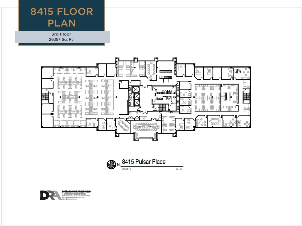 8415 Pulsar Pl, Columbus, OH for lease Floor Plan- Image 1 of 1