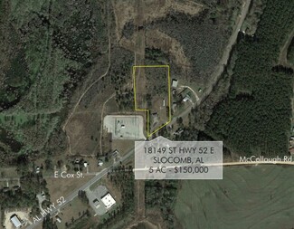 More details for 18149 E State Highway 52, Slocomb, AL - Land for Sale