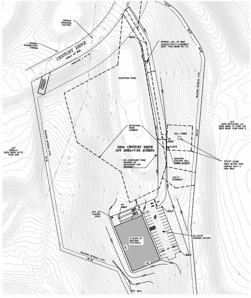 290A Century Drive, West Boylston, MA for sale - Site Plan - Image 3 of 4