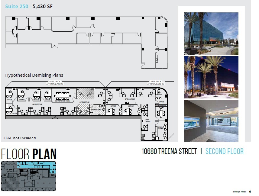 10680 Treena St, San Diego, CA for lease Floor Plan- Image 1 of 5