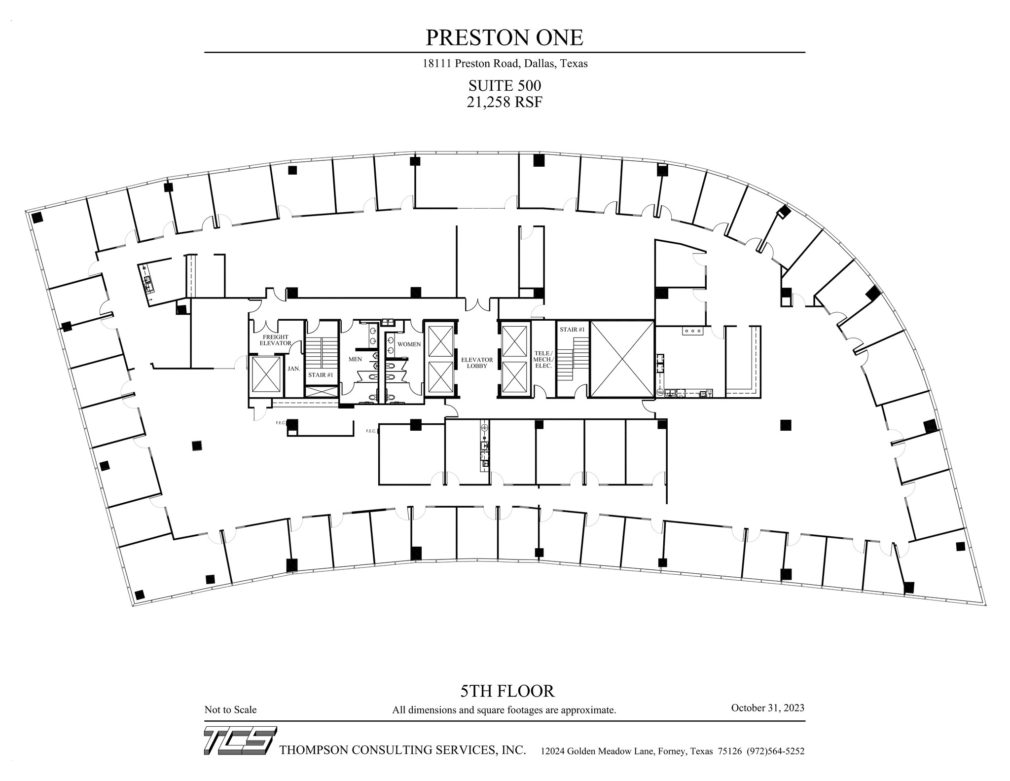 18111 Preston Rd, Dallas, TX for lease Site Plan- Image 1 of 1