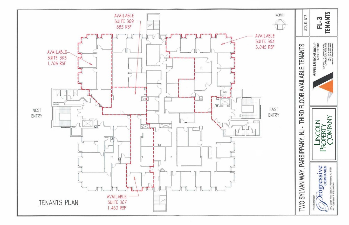 2 Sylvan Way, Parsippany, NJ for lease Floor Plan- Image 1 of 1