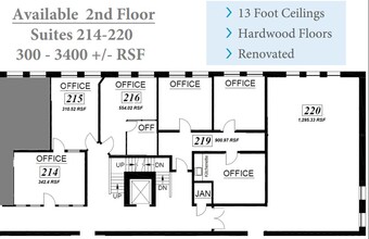 600-610 16th St, Oakland, CA for lease Floor Plan- Image 1 of 7