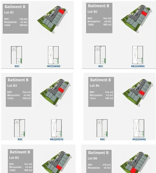 Flex in Mâcon for sale - Site Plan - Image 2 of 3