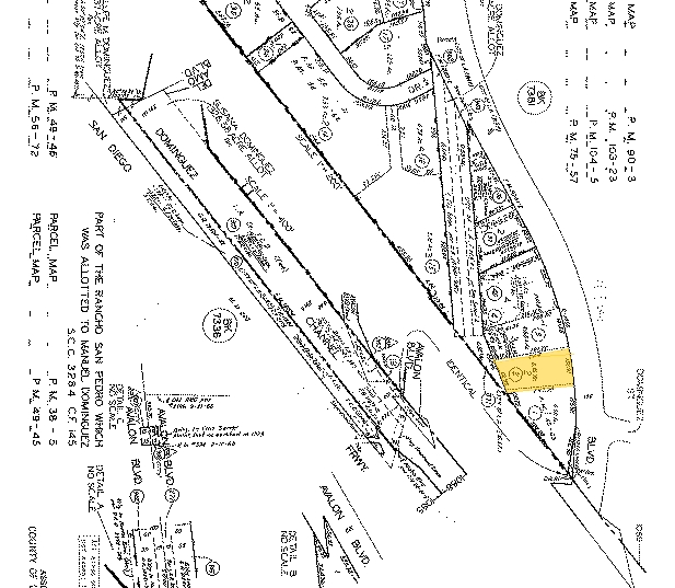 20755 Avalon Blvd, Carson, CA for lease - Plat Map - Image 3 of 3