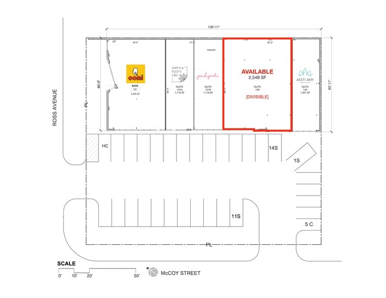 3510 Ross Ave, Dallas, TX for lease - Site Plan - Image 2 of 4