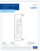 4646 Wild Indigo St, Houston, TX for lease Floor Plan- Image 1 of 1