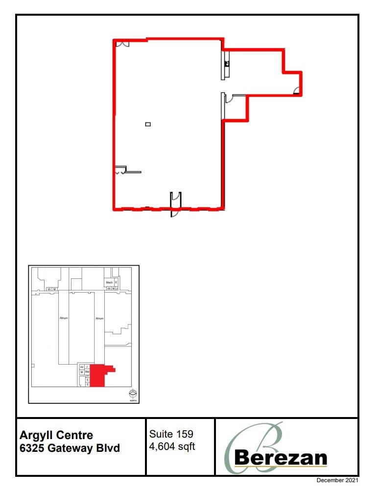 6325 Gateway Blvd NW, Edmonton, AB for lease Floor Plan- Image 1 of 1