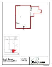 6325 Gateway Blvd NW, Edmonton, AB for lease Floor Plan- Image 1 of 1