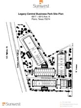 6901 K Ave, Plano, TX for lease Site Plan- Image 1 of 1