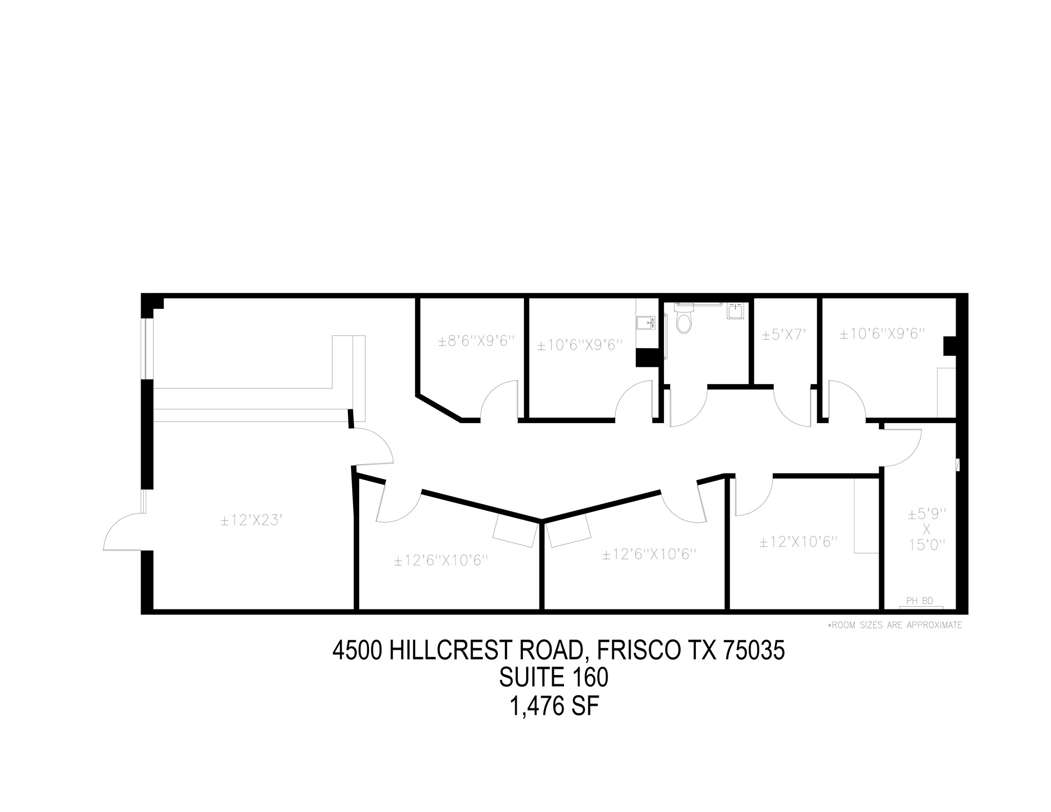 4500 Hillcrest Rd, Frisco, TX for lease Site Plan- Image 1 of 1