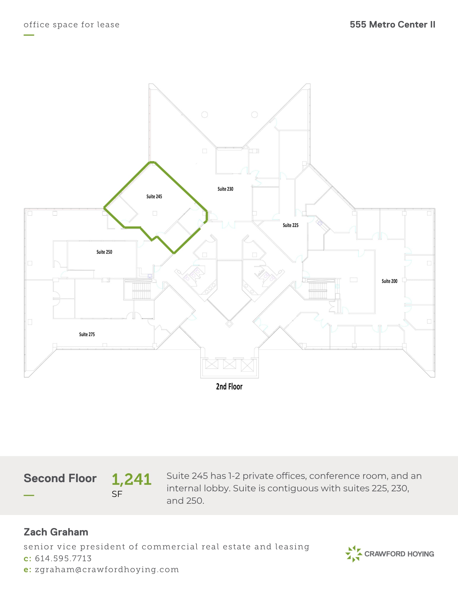 555 Metro Pl N, Dublin, OH for lease Floor Plan- Image 1 of 3
