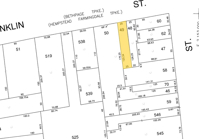 330 Conklin St, Farmingdale, NY for lease - Plat Map - Image 3 of 3