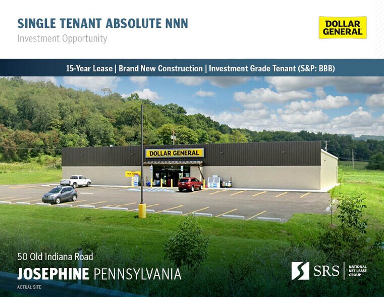 50 Old Indiana Rd, Josephine, PA for sale - Building Photo - Image 1 of 1