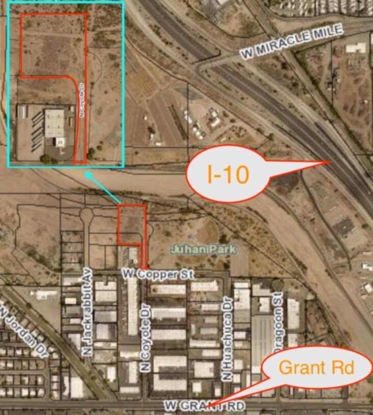 NW Tucson Vacant Industrial, 11 Acres Tucson, AZ for Sale