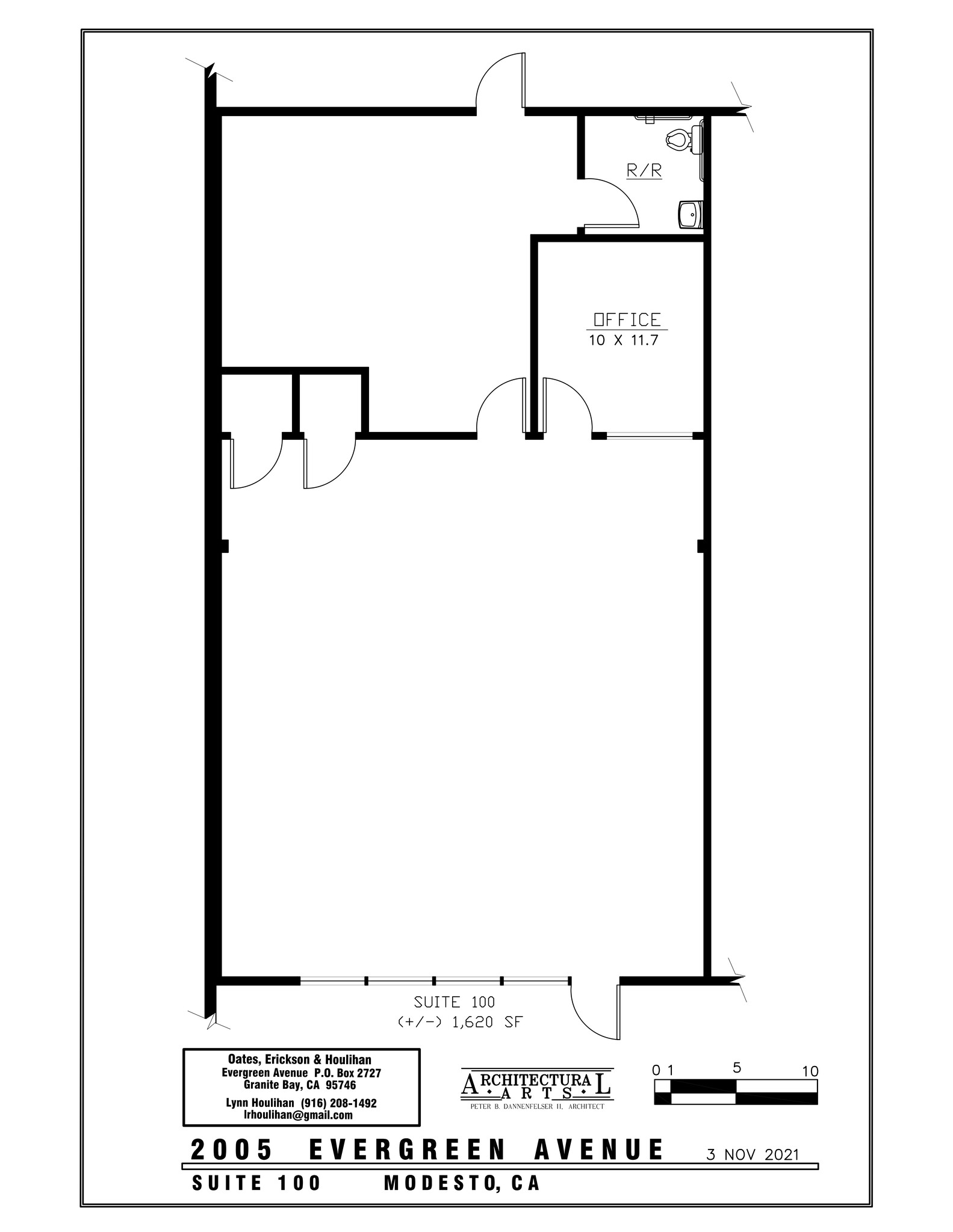 2005 Evergreen Ave, Modesto, CA for lease Site Plan- Image 1 of 9