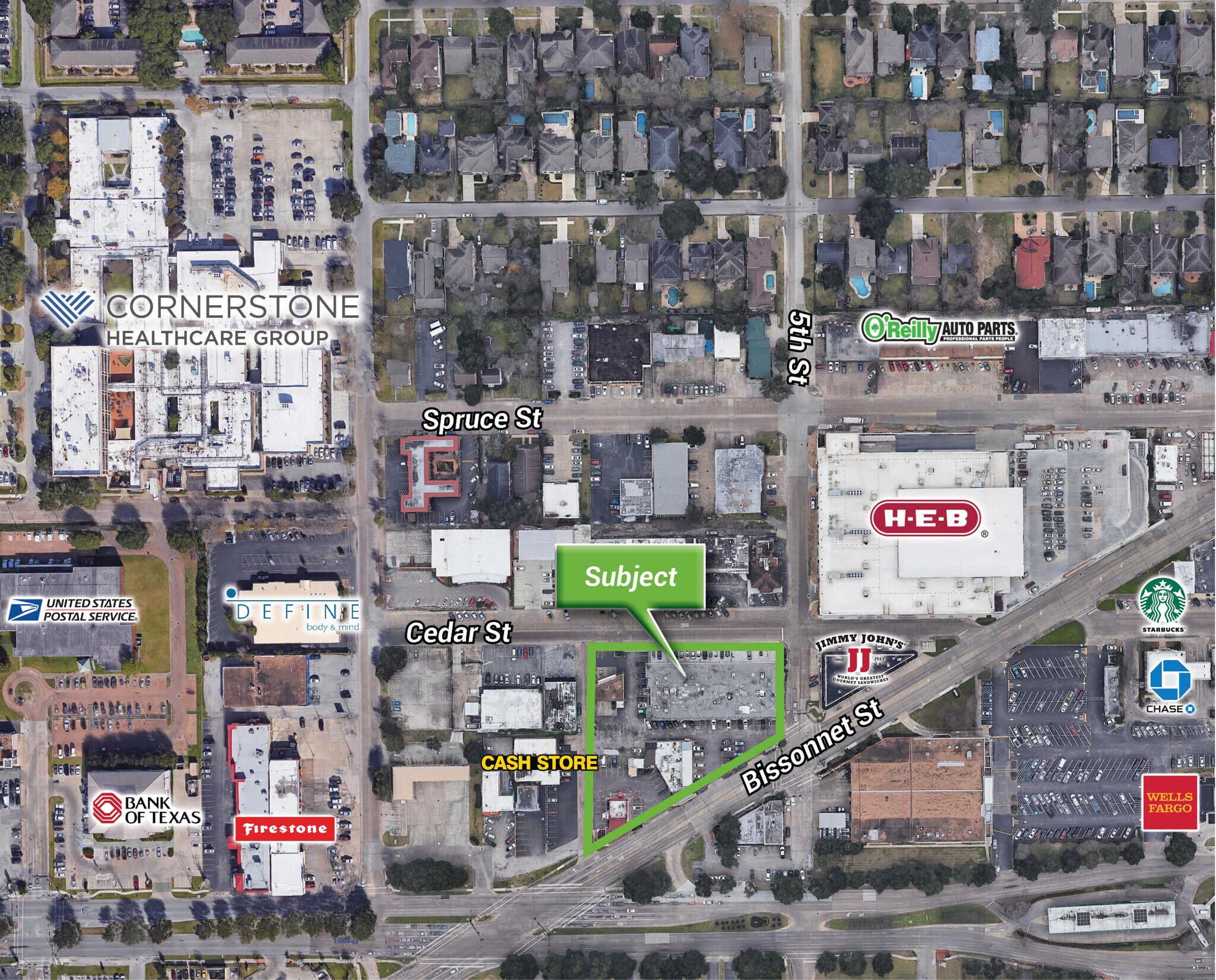 5220-5226 Cedar St, Bellaire, TX for sale Primary Photo- Image 1 of 1