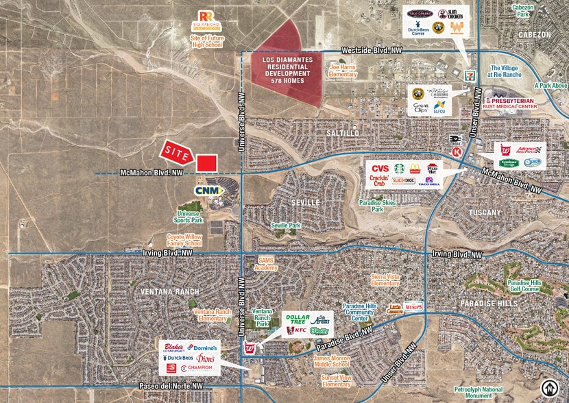 NWQ McMahon & Universe Blvd, Albuquerque, NM for sale - Building Photo - Image 2 of 2