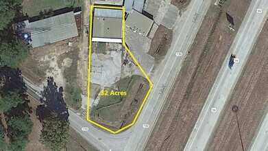 11421 Highway 150, Shepherd, TX - AERIAL  map view