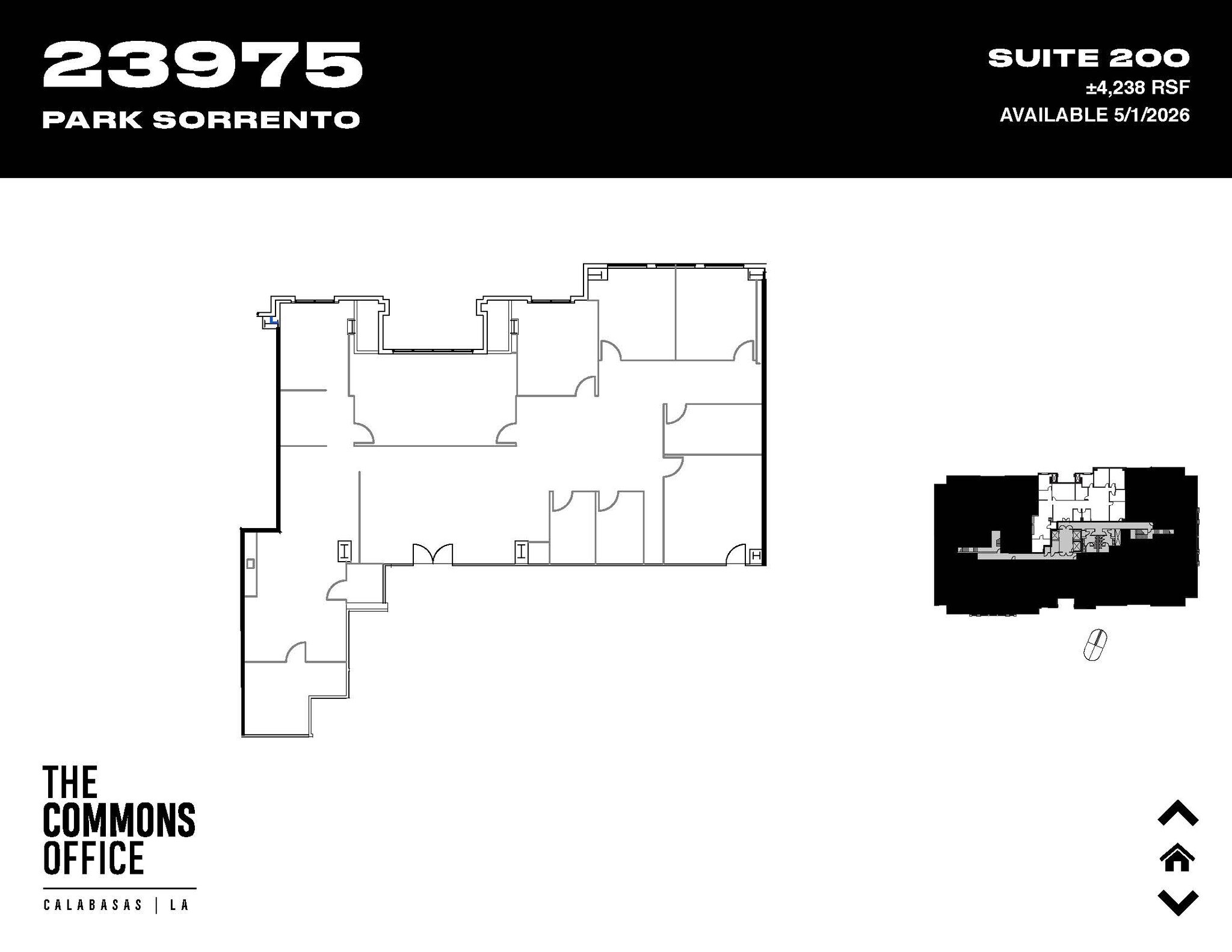 24025 Park Sorrento, Calabasas, CA for lease Floor Plan- Image 1 of 1