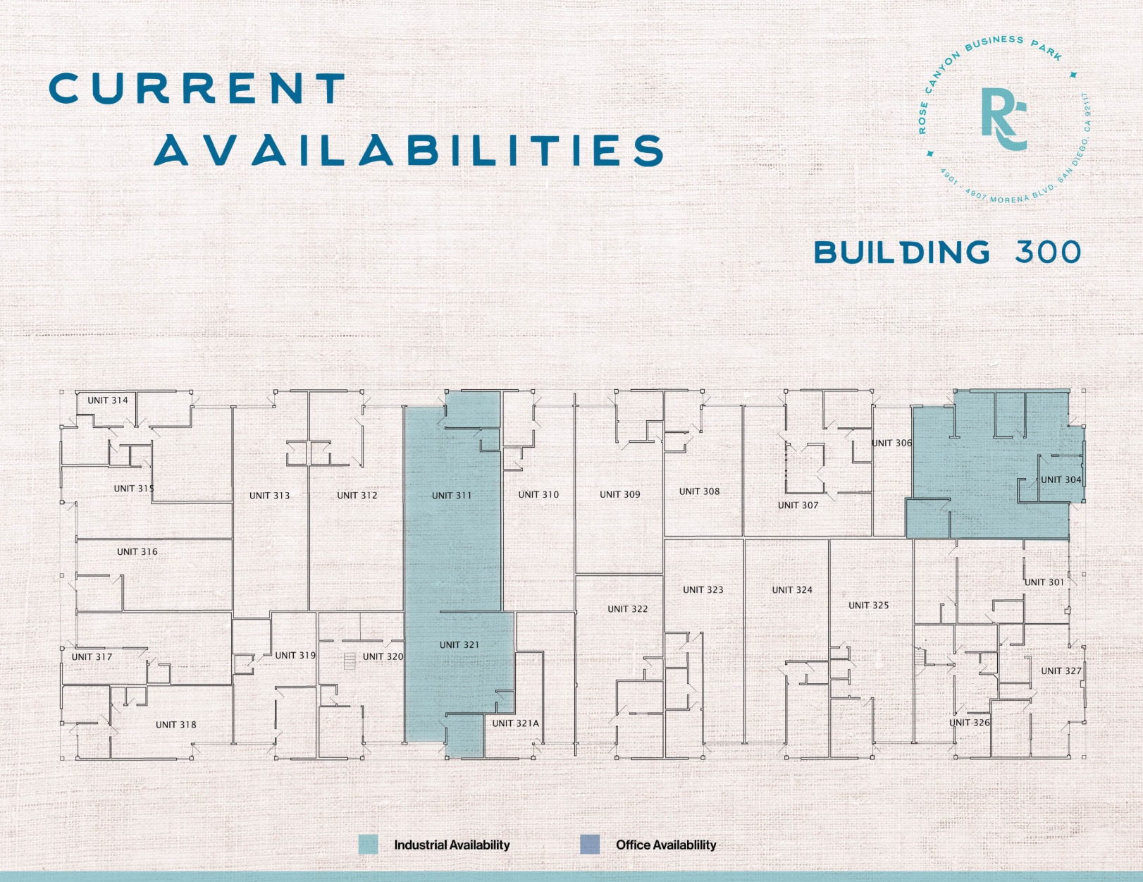 4901-4907 Morena Blvd, San Diego, CA for lease Floor Plan- Image 1 of 1