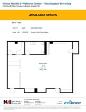 239 Hurffville Crosskeys Rd, Sewell, NJ for lease Floor Plan- Image 2 of 2