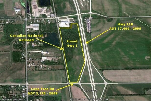 Hwy 218, Cedar Falls, IA for sale Primary Photo- Image 1 of 1