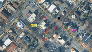 220 East Blvd, Charlotte, NC - AERIAL map view - Image1