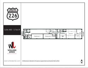 226 S Wabash Ave, Chicago, IL for lease Floor Plan- Image 1 of 1