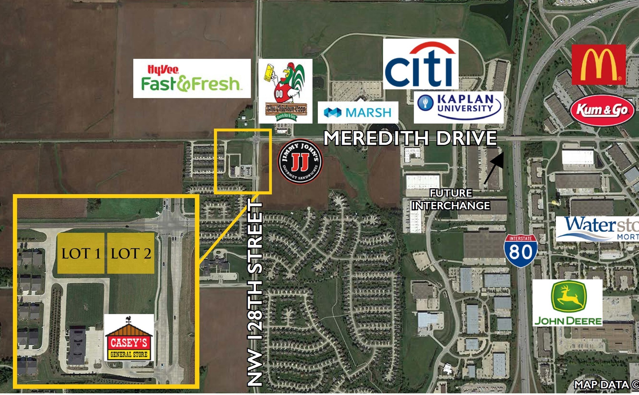 12802 Meredith Dr, Urbandale, IA 50323 Land Property for Sale