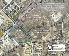 13900 Mattawoman, Brandywine, MD - AERIAL  map view