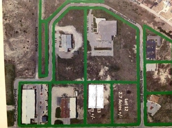 Washington St, Manistee, MI for lease - Aerial - Image 1 of 2