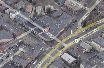 325 Broadway, Arlington, MA - AERIAL map view - Image1