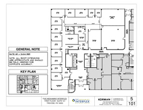 5 Neshaminy Interplex, Trevose, PA for lease Floor Plan- Image 2 of 3