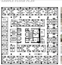 444 St Mary Ave, Winnipeg, MB for lease Floor Plan- Image 1 of 1