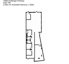 12661 Challenger Pky, Orlando, FL for lease Floor Plan- Image 1 of 1