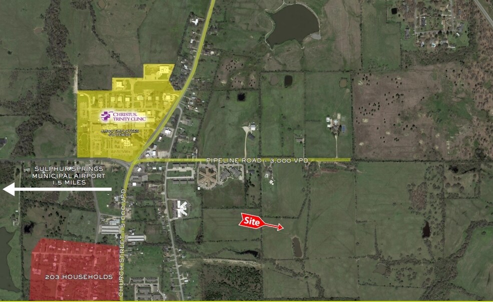 0 Sulphur Springs Rd, Sulphur Springs, TX 75482 Land for Sale