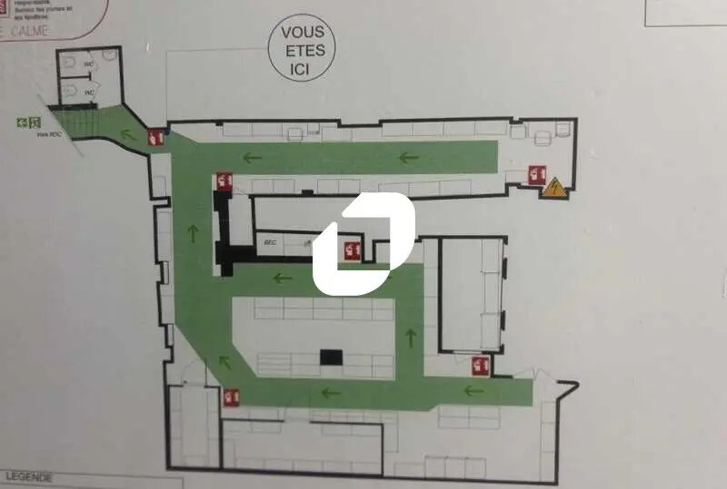Retail in Paris for lease - Floor Plan - Image 3 of 3