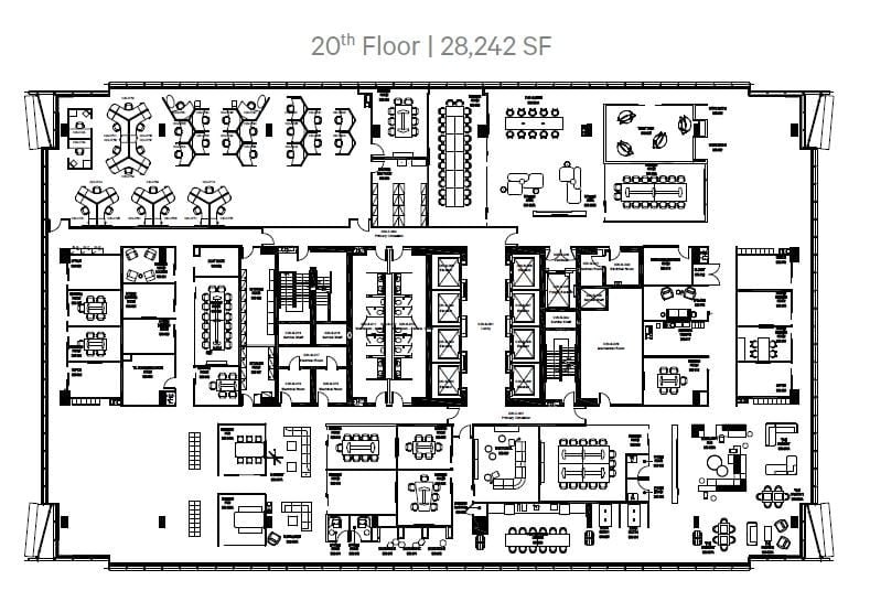 25 York St, Toronto, ON for lease Floor Plan- Image 1 of 1