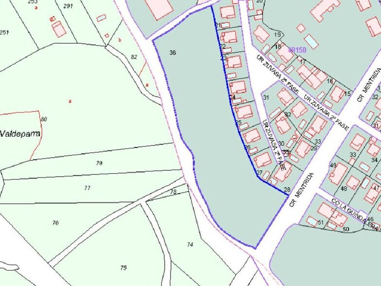 Land in Villamanta, Madrid for sale - Plat Map - Image 1 of 1